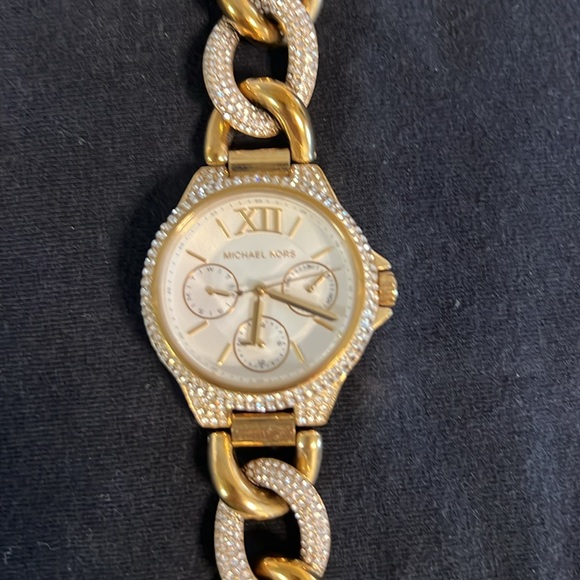 Michale Kors Gold Watch CamilleChain main image 4